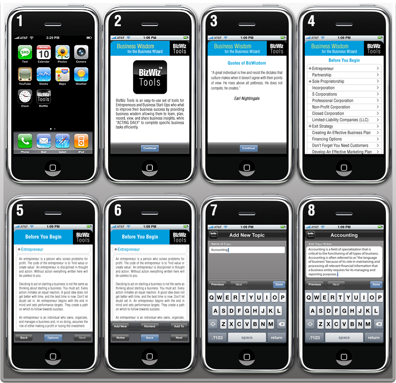 mobile app