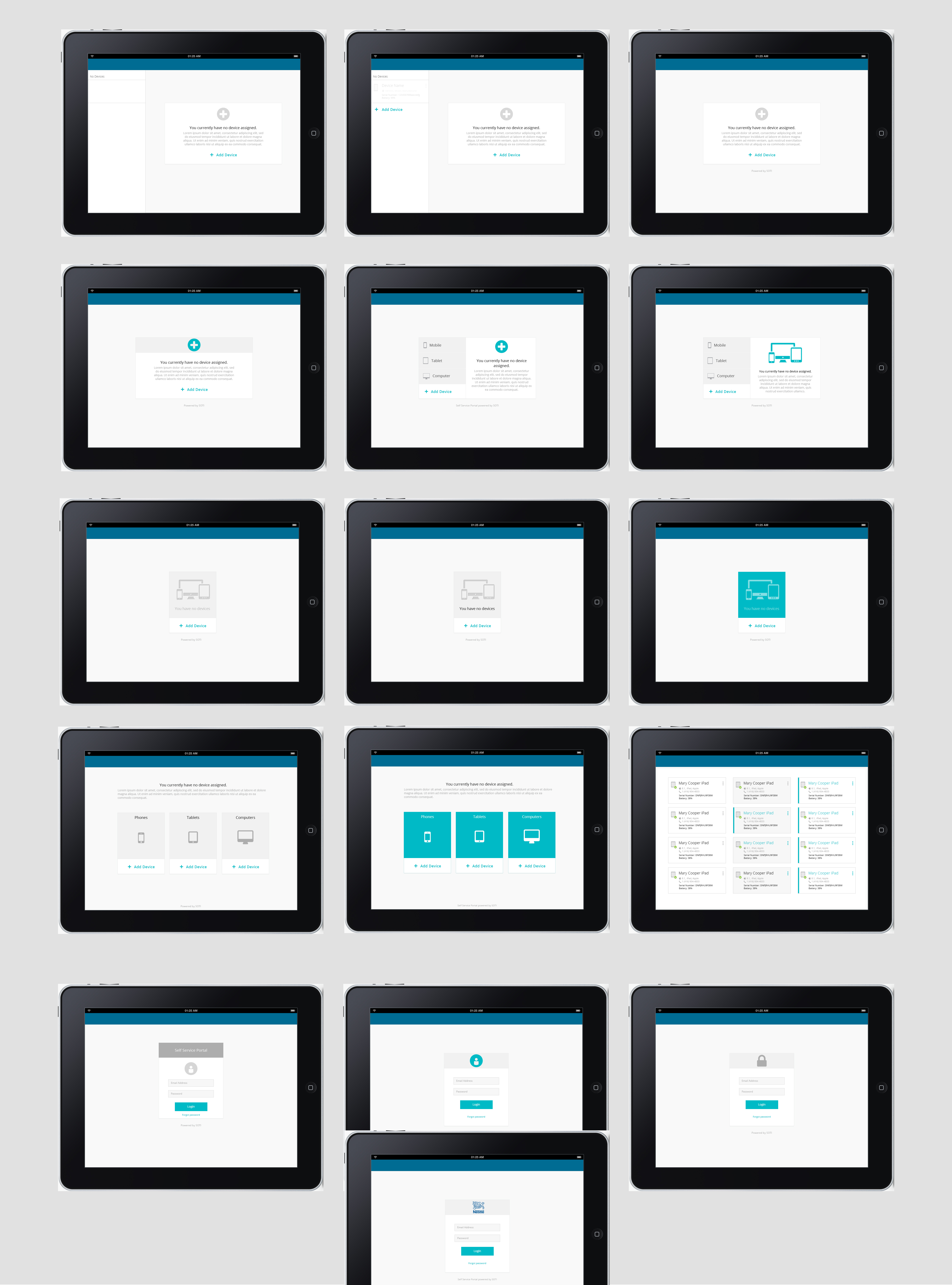 tablet workflow